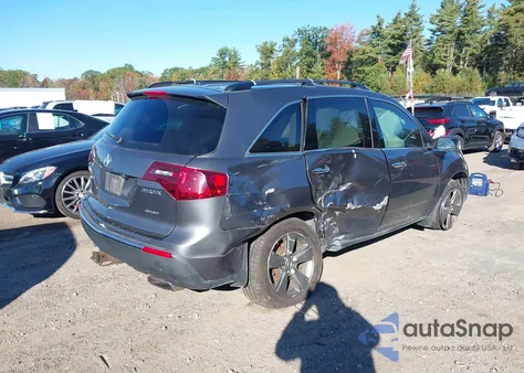 2011 Acura Mdx Technology Package from USA, damaged, VIN 2HNYD2H63BH515630